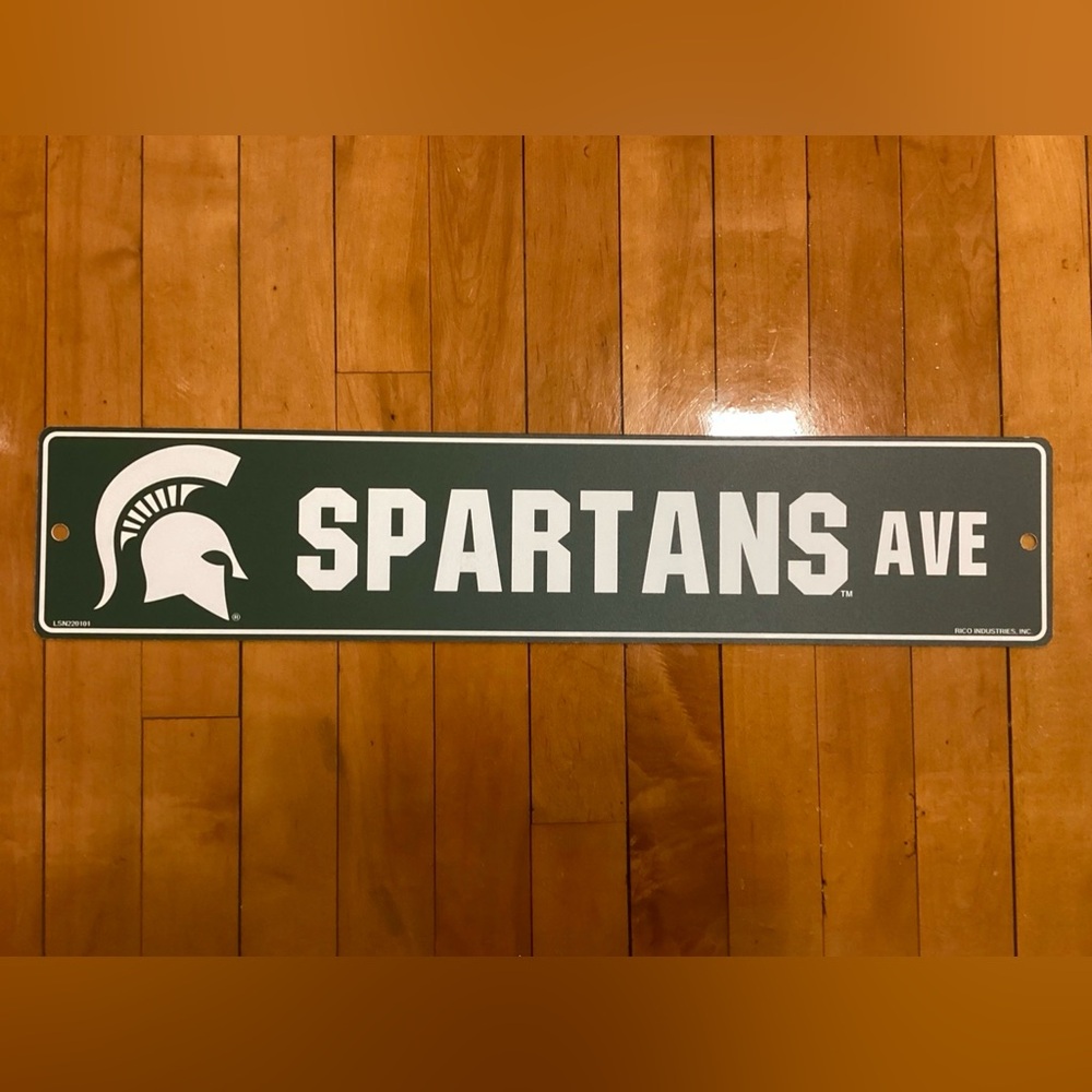 Spartans Avenue Wall Sign